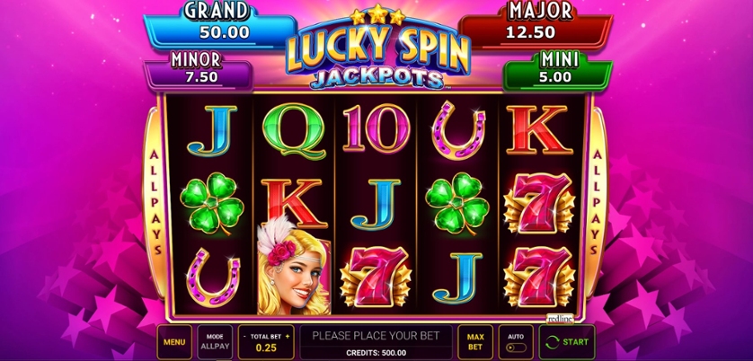 สล็อตเว็บตรง Lucky Spin Jackpots